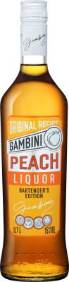 Ликер Гамбини Персик 15% 0,7 л фото