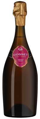 Вино игристое Розовое Экстра Брют Gosset Grand Rose Brut Champagne 2019 0,75 л фото