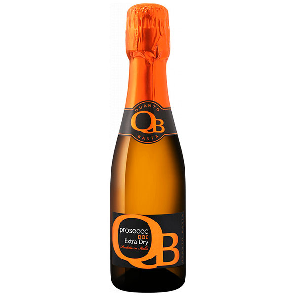 Вино игристое Белое Сухое Quanto Basta Prosecco Extra Dry 0,20 л фото