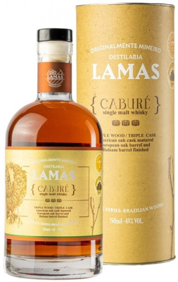 Виски Lamas Cabure Triple Wood in tube 0,75 л фото