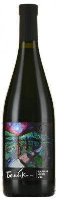 Вино Красное Сухое Belbek Cabernet Franc Crimea 2021 0,75 л фото