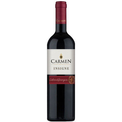 Вино Красное Сухое Carmen Insigne Cabernet Sauvignon Valle Central 2021 0,75 л Вино Красное Сухое Carmen Insigne Cabernet Sauvignon Valle Central 2021 0,75 л фото