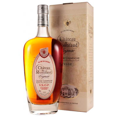 Коньяк Chateau de Montifaud VSOP Grande Champagne in gift box 0,70 л фото