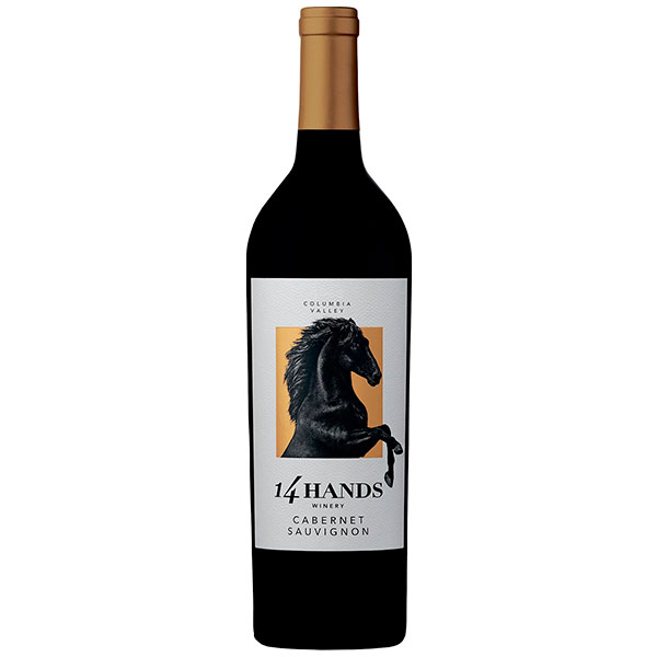 Вино Красное Полусухое 14 Hands Cabernet Sauvignon Columbia Valley 2018 0,75 л фото