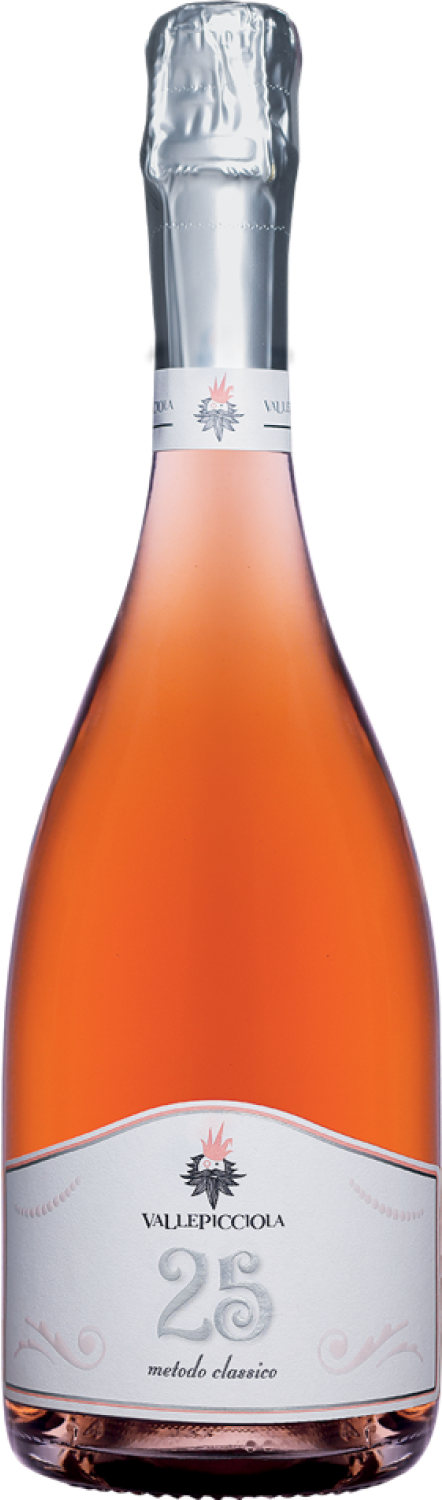 Вино игристое Vallepicciola Perlinetto Anniversario Rose 0,75 л фото