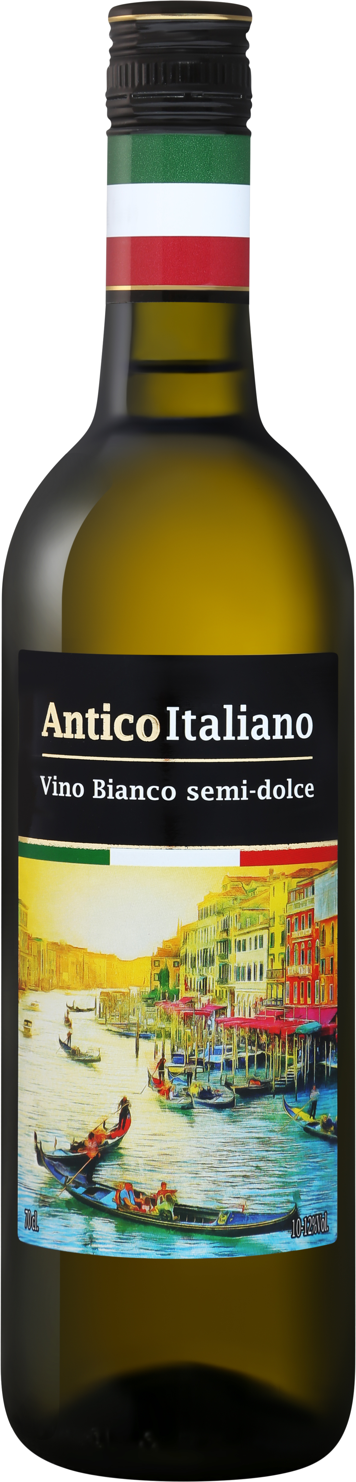 Вино Белое Полусладкое Antico Italiano Bianсo Semi-Dolce 0,7 л фото