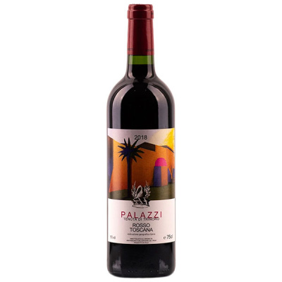 Вино Красное Сухое Tenuta di Trinoro Palazzi Toscana 2018 0,75 л фото
