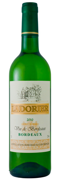 Вино Белое Сухое Ladorier Blanc Bordeaux 2020 0,75 л фото
