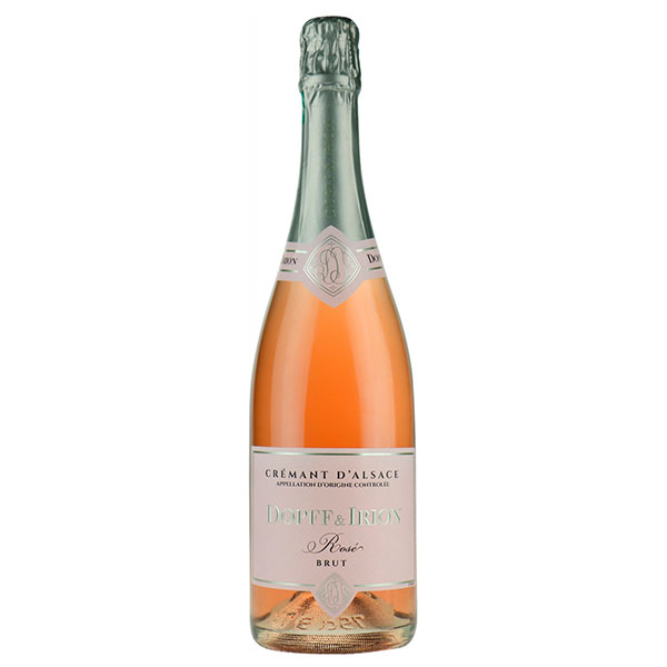 Вино игристое Розовое Брют Dopff & Irion Cremant d'Alsace Rose Brut 0,75 л фото