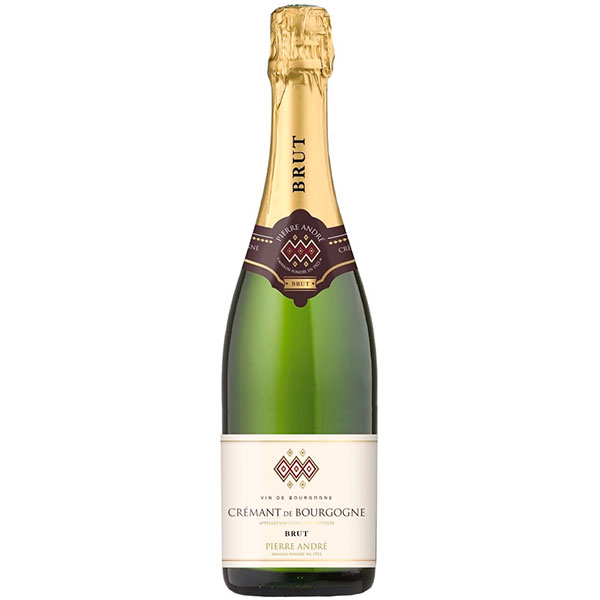 Вино игристое Белое Брют Pierre Andre Cremant de Bourgogne Brut 0,75 л фото