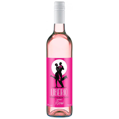 Вино Розовое Полусухое Liberio Rose Vinho Verde 2021 0,75 л фото