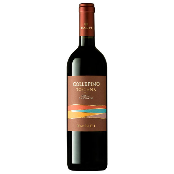 Вино Красное Полусухое Castello Banfi CollePino Toscana 2020 0,75 л фото