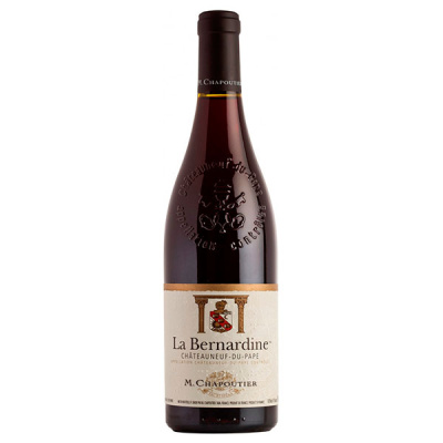 Вино Красное Сухое M. Chapoutier La Bernardine Rouge Chateauneuf-du-Pape 2021 0,75 л фото