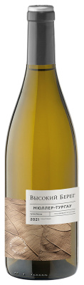 Вино Высокий Берег Мюллер-Тургау 2022 белое сухое 12% 0,75 л фото