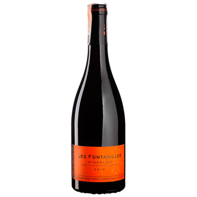 Вино Красное Сухое Domaine Anne Gros & Jean-Paul Tollot Les Fontanilles Minervois 2019 0,75 л фото