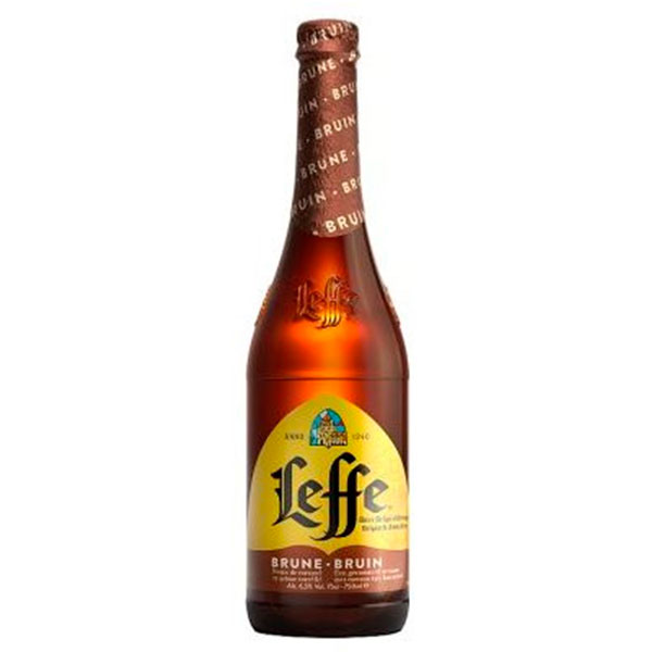 Пиво Тёмное Leffe Brune 0,75 л фото