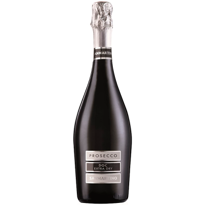 Вино игристое Белое Брют San Martino Prosecco Extra Dry 0,75 л фото