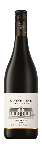 Вино Красное Сухое Stone Pine Pinotage 2021 0,75 л фото