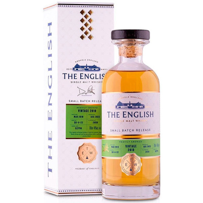 Виски The English Heavily Smoked Small Batch Release in gift box 2010 0,70 л фото