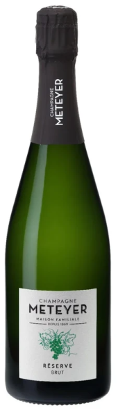 Вино игристое Белое Брют Meteyer Reserve Brut Champagne 2019 0,75 л фото