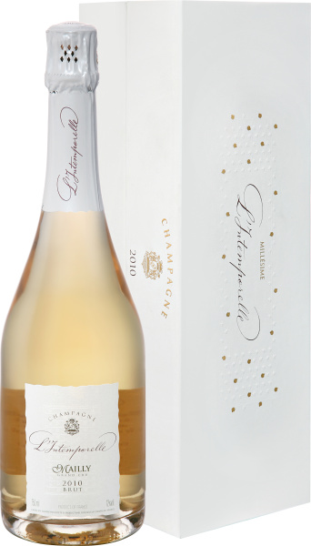 Вино игристое Белое Экстра Брют Mailly Grand Cru L’intemporelle Brut Millesime Champagne in gift box 2018 0,75 л фото