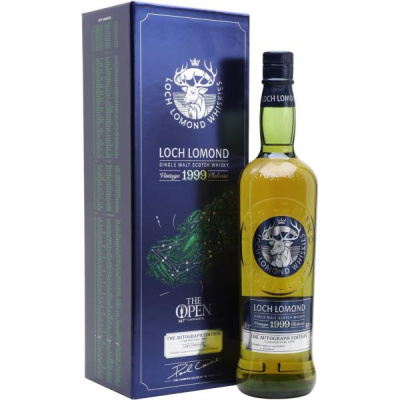 Виски Loch Lomond The Autograph Edition Carnoustie Single Malt Highland in gift box 1999 0,70 л фото