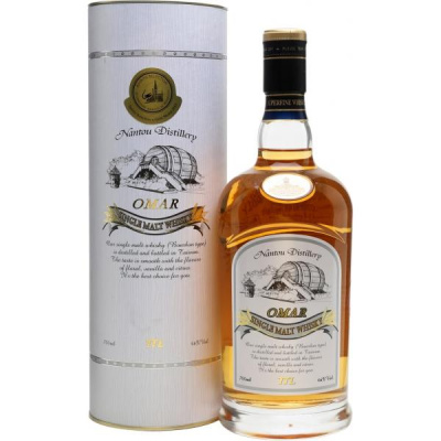 Виски Omar Bourbon Type Single Malt in tube 0,7 л фото