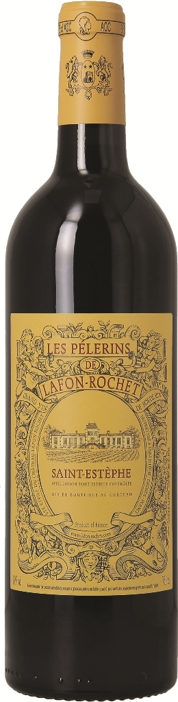 Вино Красное Сухое Les Pelerins de Lafon-Rochet Saint-Estephe 2018 0,75 л фото