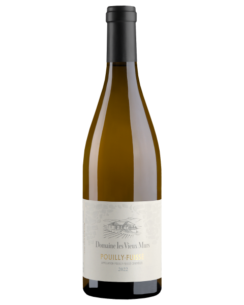 Вино Белое Сухое Domaine Les Vieux Murs Pouilly-Fuisse 2022 0,75 л фото
