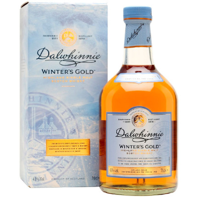 Виски Dalwhinnie Winter's Gold Single Malt Highland in gift box 0,70 л фото