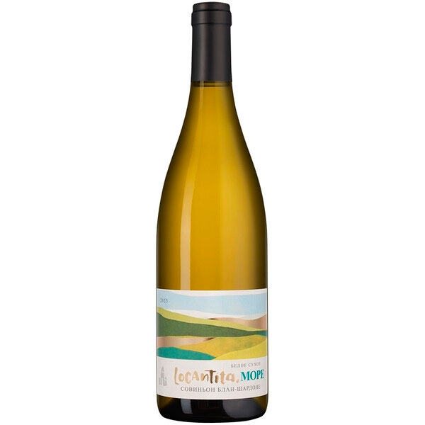 Вино Белое Сухое Locantita Sauvignon Blanc Chardonnay Kuban 2023 0,75 л фото