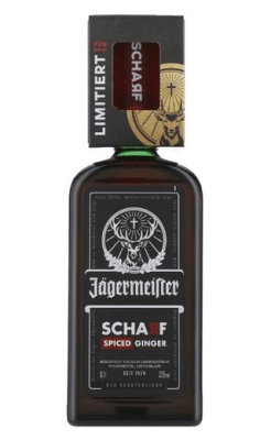 Ликер Jagermeister Scharf Spiced Ginger with a shot 0,7 л фото