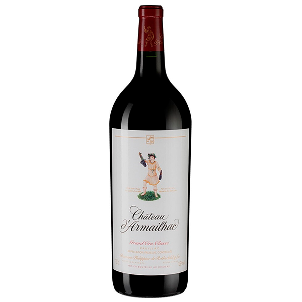 Вино Красное Сухое Chateau d'Armailhac 5-e Grand Cru Classe Pauillac 2016 1,5 л фото