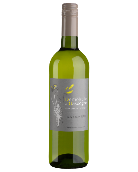 Вино Белое Сухое Demoiselle de Gascogne Sauvignon Blanc Cotes de Gascogne 2022 0,75 л фото