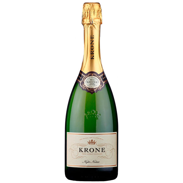 Вино игристое Белое Полусухое Krone Night Nectar 2022 0,75 л фото