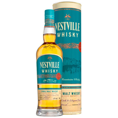 Виски Nestville Single Malt in tube 0,70 л фото