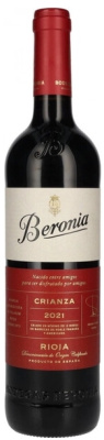 Вино Красное Сухое Beronia Crianza Rioja 2021 0,75 л фото