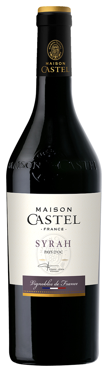Вино Красное Полусухое Maison Castel Syrah Pays D'Oc 2021 0,75 л фото