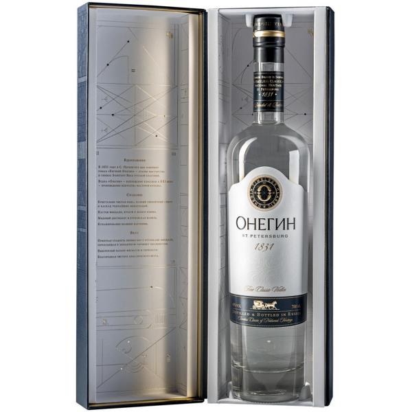 Водка Onegin in gift box 0,7 л фото