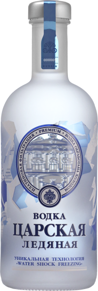 Водка Царская Ледяная 40% 0,7 л фото