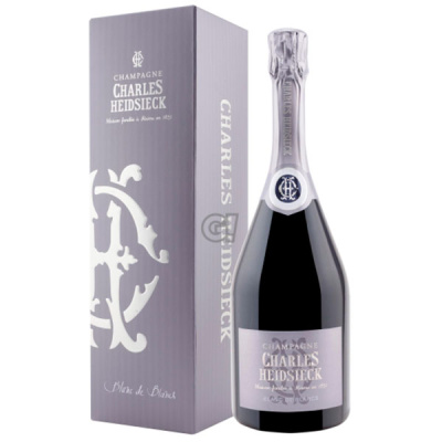 Шампанское Белое Брют Charles Heidsieck Blanc de Blancs Brut Champagne in gift box 0,75 л фото