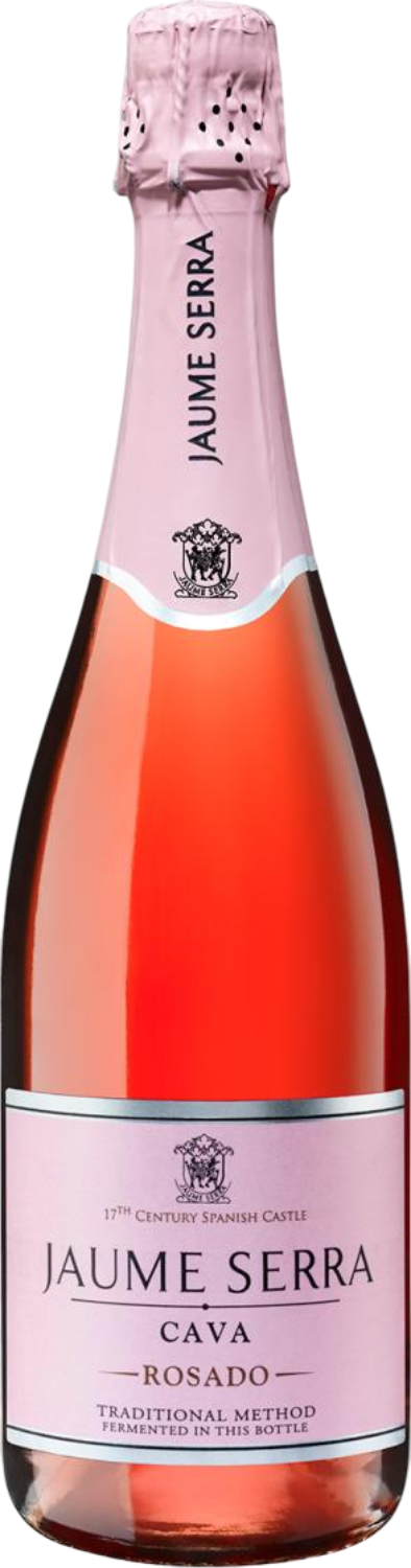 Вино игристое Розовое Брют Jaume Serra Brut Rose Cava 2023 0,75 л фото