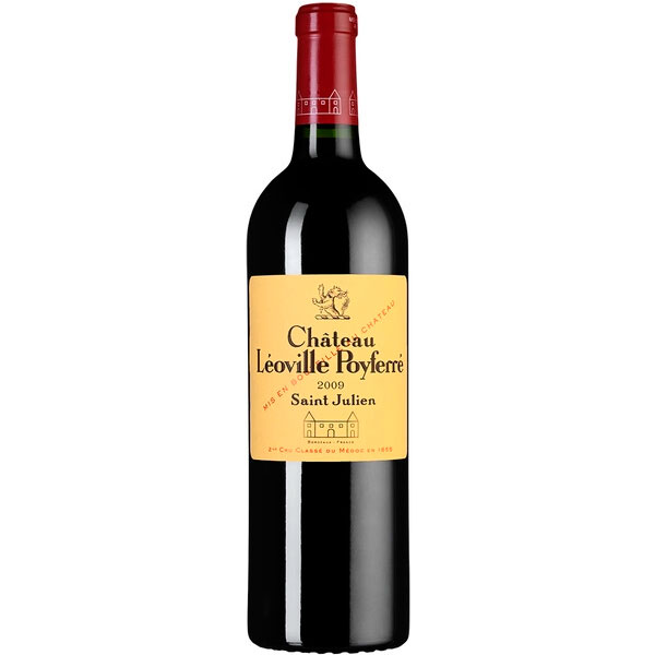 Вино Красное Сухое Chateau Leoville Poyferre 2-e Grand Cru Classe Saint-Julien 2009 0,75 л фото