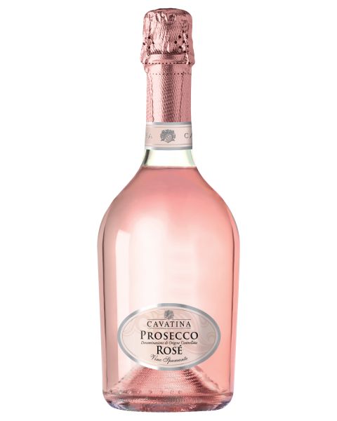 Вино игристое Розовое Сухое Cavatina Atmosphere Prosecco Rose 0,75 л фото