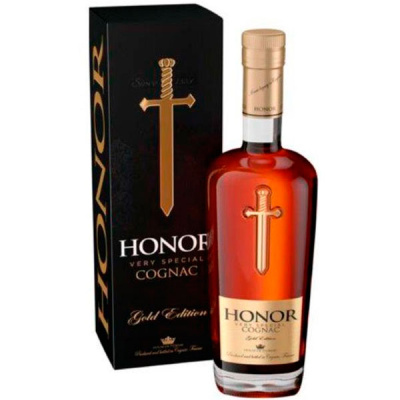 Коньяк Honor VS Gold Edition in gift box 0,75 л фото