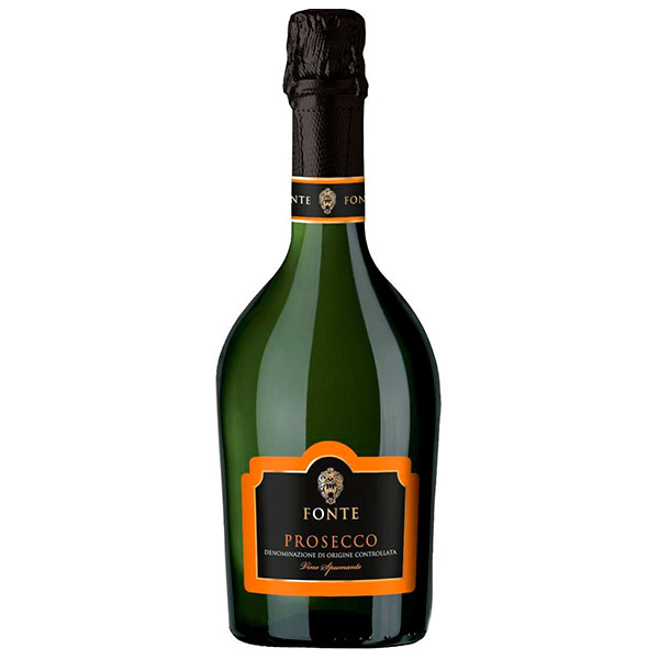 Вино игристое Белое Брют Fonte Prosecco 0,75 л фото