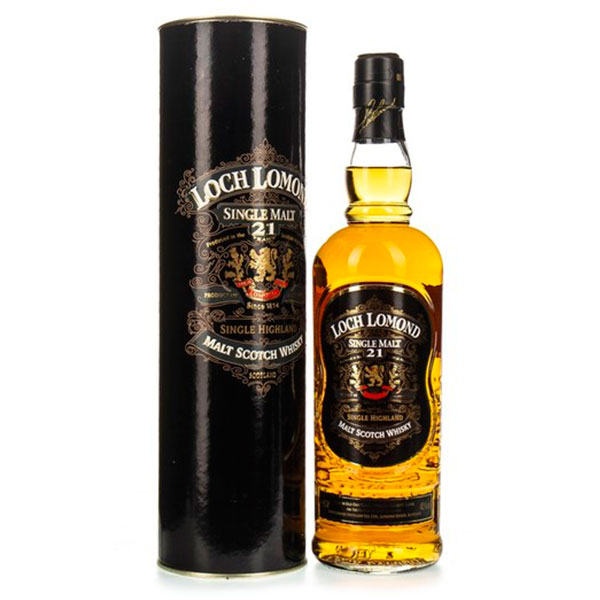 Виски Loch Lomond 21 Years Old Single Malt Highland in gift box 0,7 л фото
