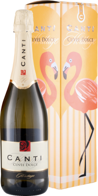 Вино игристое Canti Cuvee Dolce in gift box 0,75 л фото