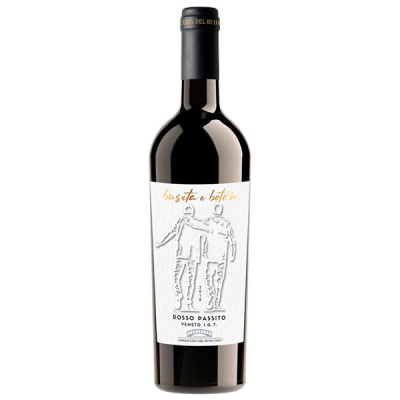 Вино Красное Полусухое Buseta e Boton Rosso Passito Veneto 2018 0,75 л фото