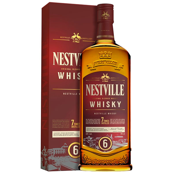 Виски Nestville 6 Years Old in gift box 0,7 л фото